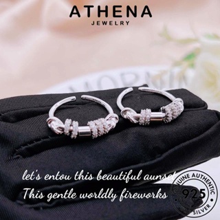 ATHENA JEWELRY เครื่องประดับ ขอให้โชคดี เครื่องประดับ แฟชั่น ผู้หญิง ต้นฉบับ 925 แท้ เกาหลี จี้ สร้อยคอ Silver มอยส์ซาไนท์ไดมอนด์ เงิน S450