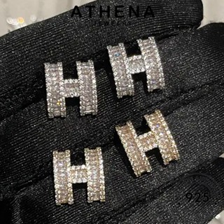 ATHENA JEWELRY มอยส์ซาไนท์ จี้ ผู้หญิง ไดมอนด์ แฟชั่น เครื่องประดับ Silver เครื่องประดับ 925 สร้อยคอ โกลด์ รูปร่าง แท้ เงิน H เกาหลี ต้นฉบับ S565