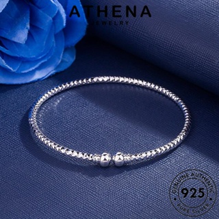 ATHENA JEWELRY กำไล กำไลข้อมือ ต้นฉบับ ผู้หญิง ดอกไม้รถง่ายๆ 925 เงิน ผู้หญิง เกาหลี เครื่องประดับ เครื่องประดับ แท้ Silver แฟชั่น B316