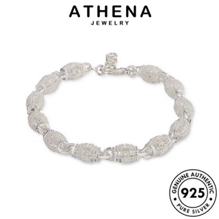 ATHENA JEWELRY เครื่องประดับ โคมไฟสร้างสรรค์ เงิน แท้ 925 กำไล ผู้หญิง ผู้หญิง แฟชั่น กำไลข้อมือ เกาหลี ต้นฉบับ Silver เครื่องประดับ B545