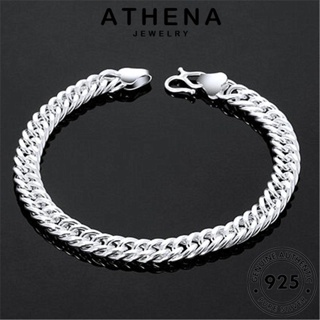 ATHENA JEWELRY 925 ผู้หญิง แส้ขี่ม้าส่วนบุคคล กำไล ผู้หญิง แท้ Silver เงิน แฟชั่น เกาหลี เครื่องประดับ กำไลข้อมือ เครื่องประดับ ต้นฉบับ B392