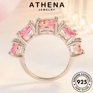 ATHENA JEWELRY แฟชั่น เครื่องประดับ วงรีที่สร้างสรรค์ เกาหลี ต้นฉบับ ซิทริน เครื่องประดับ แท้ 925 เงิน ผู้หญิง Silver แหวน R168