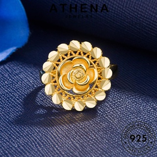 ATHENA JEWELRY สร้อยคอ ต้นฉบับ เงิน แท้ เครื่องประดับ ผู้หญิง Silver ดอกทานตะวัน เกาหลี จี้ แฟชั่น 925 เครื่องประดับ S57