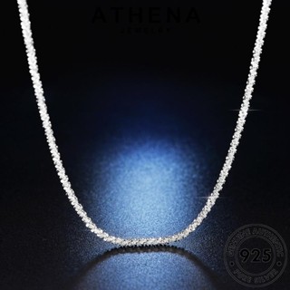 ATHENA JEWELRY ต้นฉบับ เงิน สร้อยคอ ท้องฟ้าเต็มไปด้วยดวงดาวที่เรียบง่าย แท้ เครื่องประดับ จี้ เกาหลี แฟชั่น ผู้หญิง 925 เครื่องประดับ Silver N60