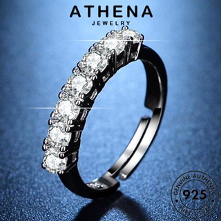 ATHENA JEWELRY มอยส์ซาไนท์ไดมอนด์ แท้ เครื่องประดับ เงิน เจ็ดดาวคลาสสิก เครื่องประดับ 925 เกาหลี Silver แหวน ต้นฉบับ ผู้หญิง แฟชั่น R162