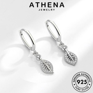 ATHENA JEWELRY เครื่องประดับ มอยส์ซาไนท์ ออกจาก ผู้หญิง 925 เงิน แท้ หนีบ แฟชั่น Silver เครื่องประดับ โกลด์ ต่างหู ไดมอนด์ ห่วง ต้นฉบับ เกาหลี ตุ้มหู E27