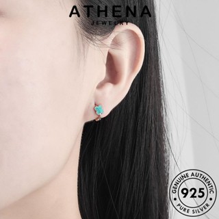 ATHENA JEWELRY หนีบ ห่วง เครื่องประดับ เกาหลี แฟชั่น 925 แท้ ดอกไม้ ตุ้มหู ต่างหู Silver ผู้หญิง ทอง ต้นฉบับ เครื่องประดับ เงิน E290