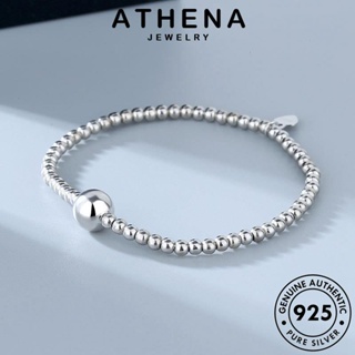 ATHENA JEWELRY 925 ไข่มุกธรรมดา เกาหลี ผู้หญิง ผู้หญิง กำไล กำไลข้อมือ เครื่องประดับ แฟชั่น Silver ต้นฉบับ เงิน เครื่องประดับ แท้ B93