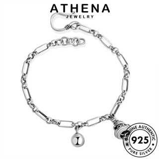 ATHENA JEWELRY เครื่องประดับ ผู้หญิง กำไล 925 Silver แฟชั่น ต้นฉบับ เครื่องประดับ ผู้หญิง แท้ เงิน แมวน่ารัก เกาหลี กำไลข้อมือ B62