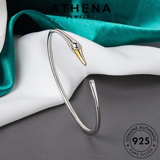 ATHENA JEWELRY ทอง 925 แท้ เครื่องประดับ ผู้หญิง หงส์บุคลิกภาพ เกาหลี แฟชั่น กำไล เงิน กำไลข้อมือ Silver ต้นฉบับ ผู้หญิง เครื่องประดับ B293