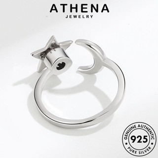 ATHENA JEWELRY ดาวหมุน ต้นฉบับ เครื่องประดับ ผู้หญิง แหวน 925 แฟชั่น เงิน เกาหลี แท้ เครื่องประดับ Silver ทอง R3