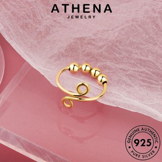 ATHENA JEWELRY เงิน มอยส์ซาไนท์ เครื่องประดับ แฟชั่น แท้ Silver 925 แหวน เกาหลี ผู้หญิง เครื่องประดับ ผึ้งบุคลิกภาพ ต้นฉบับ โกลด์ ไดมอนด์ R5