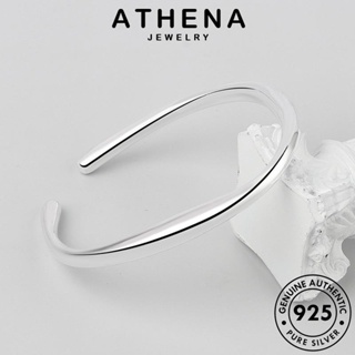 ATHENA JEWELRY กำไล แฟชั่น เครื่องประดับ แท้ เงิน กำไลข้อมือ ผู้หญิง เกาหลี 925 เครื่องประดับ Silver ต้นฉบับ แฟชั่นมันวาว ผู้หญิง B277