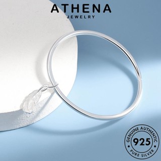 ATHENA JEWELRY เงิน กำไลข้อมือ เครื่องประดับ แฟชั่น ขนนกสไตล์เกาหลี ต้นฉบับ ผู้หญิง เกาหลี กำไล Silver ผู้หญิง 925 เครื่องประดับ แท้ B281