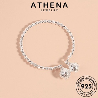 ATHENA JEWELRY แท้ 925 เครื่องประดับ ผู้หญิง Silver ต้นฉบับ แฟชั่น ผู้หญิง ระฆังแฟชั่นวัง กำไลข้อมือ เครื่องประดับ เงิน เกาหลี กำไล B285