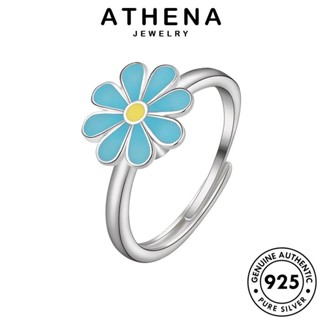 ATHENA JEWELRY เงิน ทอง ผู้หญิง ต้นฉบับ เครื่องประดับ เครื่องประดับ เกาหลี ดอกไม้ที่สร้างสรรค์ 925 แหวน แฟชั่น Silver แท้ R29