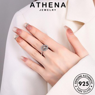 ATHENA JEWELRY บุคลิกภาพดาวแปดแฉก เงิน Silver แหวน แท้ เครื่องประดับ ต้นฉบับ ผู้หญิง เกาหลี 925 โกลด์ เครื่องประดับ มอยส์ซาไนท์ ไดมอนด์ แฟชั่น R122