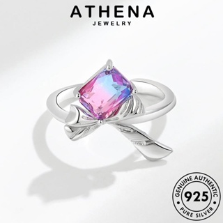 ATHENA JEWELRY ต้นฉบับ แฟชั่น โมรา แหวน Silver ผู้หญิง เกาหลี แท้ เงิน 925 เครื่องประดับ เครื่องประดับ มงกุฎแฟชั่น R319