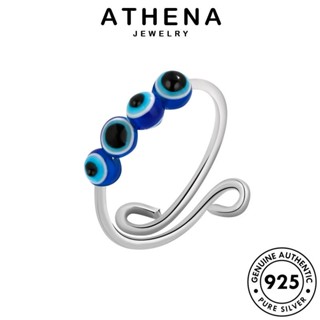 ATHENA JEWELRY แหวน 925 เครื่องประดับ เครื่องประดับ เงิน แท้ แฟชั่น Silver ผู้หญิง ตาปีศาจที่สร้างสรรค์ ต้นฉบับ เกาหลี R363