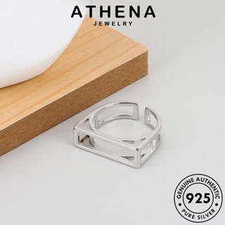 ATHENA JEWELRY ทอง แท้ เกาหลี ต้นฉบับ เงิน แฟชั่น Silver 925 ผู้หญิง อารมณ์กลวง เครื่องประดับ เครื่องประดับ แหวน R381