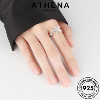 ATHENA JEWELRY 925 โกลด์ เงิน กังหันลมบุคลิกภาพ เครื่องประดับ แท้ ต้นฉบับ แหวน แฟชั่น ไดมอนด์ เครื่องประดับ Silver มอยส์ซาไนท์ เกาหลี ผู้หญิง R356