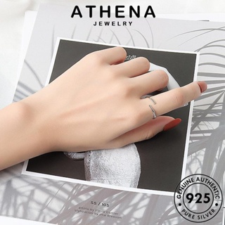 ATHENA JEWELRY แท้ ไม้ไผ่ที่เรียบง่าย 925 Silver เครื่องประดับ ทอง ผู้หญิง ต้นฉบับ เกาหลี เงิน แหวน แฟชั่น เครื่องประดับ R460