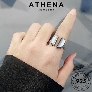 ATHENA JEWELRY แฟชั่น Silver ผู้หญิง แหวน แท้ เครื่องประดับ 925 เครื่องประดับ เงิน เกาหลี กลวงหลายชั้น ต้นฉบับ R571