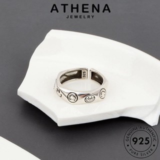 ATHENA JEWELRY เกาลัดโบราณ ผู้หญิง เครื่องประดับ เกาหลี แฟชั่น แหวน 925 Silver เงิน แท้ เครื่องประดับ ต้นฉบับ R663