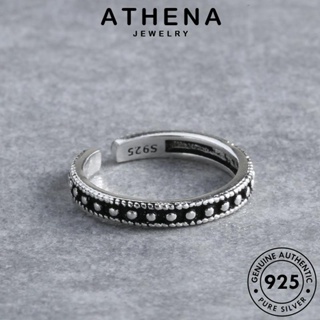 ATHENA JEWELRY แฟชั่น เครื่องประดับ Silver วินเทจ เกาหลี แท้ แหวน เงิน เครื่องประดับ ต้นฉบับ ผู้หญิง 925 R869