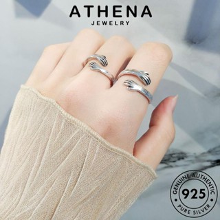 ATHENA JEWELRY Silver ต้นฉบับ แท้ แฟชั่น ผู้หญิง เครื่องประดับ กอดแฟชั่น เกาหลี เครื่องประดับ แหวน เงิน 925 R980