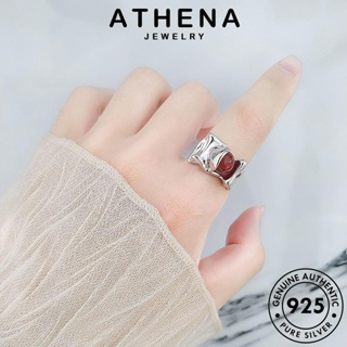 ATHENA JEWELRY แฟชั่น บุคลิกภาพ เครื่องประดับ Silver โมรา แท้ ผู้หญิง ต้นฉบับ เครื่องประดับ เกาหลี แหวน 925 เงิน R951