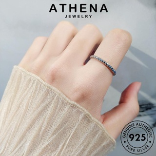 ATHENA JEWELRY Silver 925 แท้ เงิน บิดแฟชั่น ผู้หญิง แฟชั่น แหวน เกาหลี เครื่องประดับ ต้นฉบับ เครื่องประดับ R1001