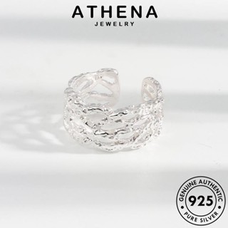 ATHENA JEWELRY ต้นฉบับ เครื่องประดับ เงิน Silver 925 แหวน ทอง แฟชั่น เกาหลี สาขาที่ผิดปกติ แท้ เครื่องประดับ ผู้หญิง R1058