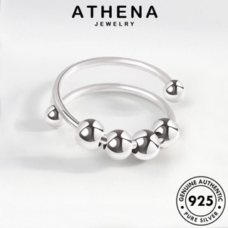 ATHENA JEWELRY แท้ เครื่องประดับ เงิน ต้นฉบับ มอยส์ซาไนท์ไดมอนด์ เครื่องประดับ แหวน ผู้หญิง 925 ตาปีศาจ เกาหลี Silver แฟชั่น R1027