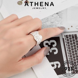 ATHENA JEWELRY 925 แหวน ทอง ต้นฉบับ แฟชั่น ผู้หญิง แท้ เครื่องประดับ เกาหลี เงิน เครื่องประดับ Silver พับง่าย R1071