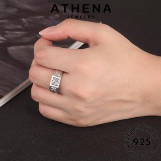 ATHENA JEWELRY เกาหลี เครื่องประดับ ผู้หญิง 925 มอยส์ซาไนท์ แฟชั่น Silver เครื่องประดับ โกลด์ หรูหรา เงิน แท้ แหวน ไดมอนด์ ต้นฉบับ R1080