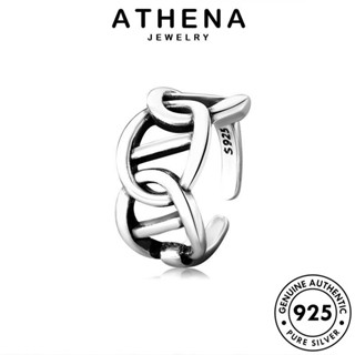 ATHENA JEWELRY แฟชั่น เครื่องประดับ แหวน เครื่องประดับ Silver เงิน จมูกหมูส่วนบุคคล แท้ ผู้หญิง 925 เกาหลี ต้นฉบับ R1086