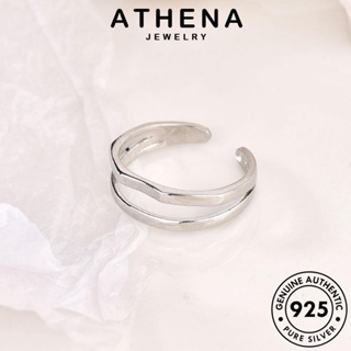 ATHENA JEWELRY ทอง เครื่องประดับ ผู้หญิง แฟชั่น ต้นฉบับ เรขาคณิตแฟชั่น แหวน Silver แท้ เงิน เครื่องประดับ 925 เกาหลี R1132