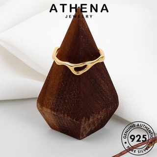 ATHENA JEWELRY ต้นฉบับ แท้ ผู้หญิง ทอง เงิน เกาหลี 925 เครื่องประดับ แฟชั่น Silver แหวน เครื่องประดับ ไม่สม่ำเสมอ R1182