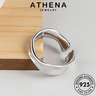 ATHENA JEWELRY เงิน แหวน ไม่สม่ำเสมอ เกาหลี ทอง เครื่องประดับ ผู้หญิง เครื่องประดับ แท้ Silver แฟชั่น ต้นฉบับ 925 R1196