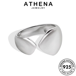 ATHENA JEWELRY เกาหลี ไม่สม่ำเสมอ 925 ต้นฉบับ แท้ Silver แหวน เครื่องประดับ เงิน ผู้หญิง เครื่องประดับ แฟชั่น ทอง R1211