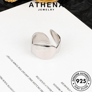 ATHENA JEWELRY ผู้หญิง เงิน 925 เครื่องประดับ แฟชั่น ต้นฉบับ อารมณ์กว้าง เกาหลี Silver เครื่องประดับ ทอง แท้ แหวน R1221