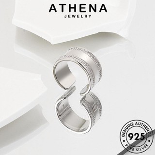 ATHENA JEWELRY แฟชั่น ต้นฉบับ 925 เงิน ผู้หญิง แท้ เครื่องประดับ เครื่องประดับ ใบไม้ธรรมดา มอยส์ซาไนท์ ไดมอนด์ แหวน เกาหลี โกลด์ Silver R1250