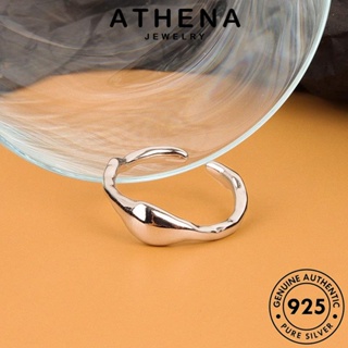 ATHENA JEWELRY ต้นฉบับ แท้ 925 Silver หวาน แฟชั่น เครื่องประดับ แหวน เงิน ผู้หญิง เครื่องประดับ ทอง เกาหลี R1255