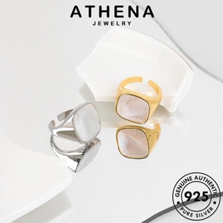 ATHENA JEWELRY แฟชั่น เครื่องประดับ เงิน ทอง เกาหลี ต้นฉบับ ผู้หญิง ต้นฉบับ แหวน เครื่องประดับ 925 Silver แท้ R1240