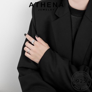 ATHENA JEWELRY แหวน ต้นฉบับ Silver พื้นผิวที่ผิดปกติ ผู้หญิง 925 เกาหลี แฟชั่น แท้ เครื่องประดับ ทอง เงิน เครื่องประดับ R1285