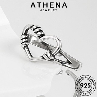 ATHENA JEWELRY ต้นฉบับ 925 รัก Silver ผู้หญิง เกาหลี เงิน แท้ แฟชั่น เครื่องประดับ เครื่องประดับ แหวน R1297