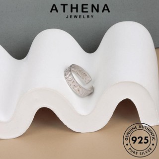 ATHENA JEWELRY แท้ ทอง ไม่สม่ำเสมอ แหวน เครื่องประดับ เงิน ต้นฉบับ เครื่องประดับ ผู้หญิง แฟชั่น Silver 925 เกาหลี R1314