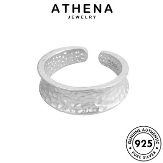 ATHENA JEWELRY ผู้หญิง ลายไม้อารมณ์ Silver เกาหลี แฟชั่น แท้ 925 เงิน เครื่องประดับ เครื่องประดับ ทอง แหวน ต้นฉบับ R1328