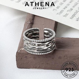 ATHENA JEWELRY เกาหลี Silver เครื่องประดับ ย้อนยุคผิดปกติ แฟชั่น เครื่องประดับ แหวน ต้นฉบับ ผู้หญิง เงิน 925 แท้ R1368